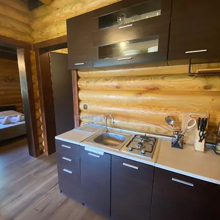 펜션 Wood House Halkidiki Néa Fókaia