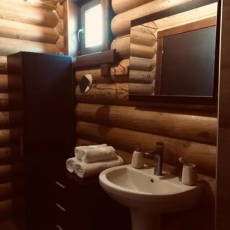 Wood House Halkidiki Hébergement de vacances Néa Fókaia